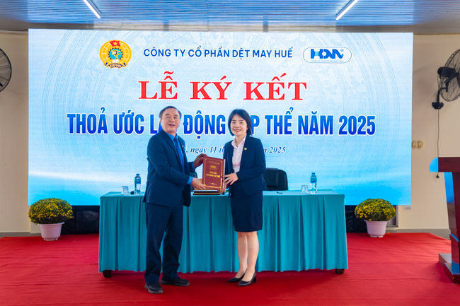 Hội nghị Người lao động Công ty Cổ phần Dệt May Huế năm 2025